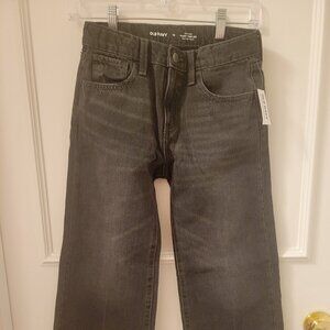 NWT Girl's Old Navy High Rise Wide Leg Jeans size 10